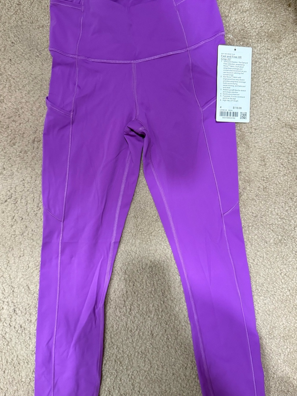 Women’s Purple Lululemon Leggings